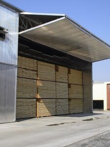 Boldesign Inc Bi-Fold wood drying Kiln Doors