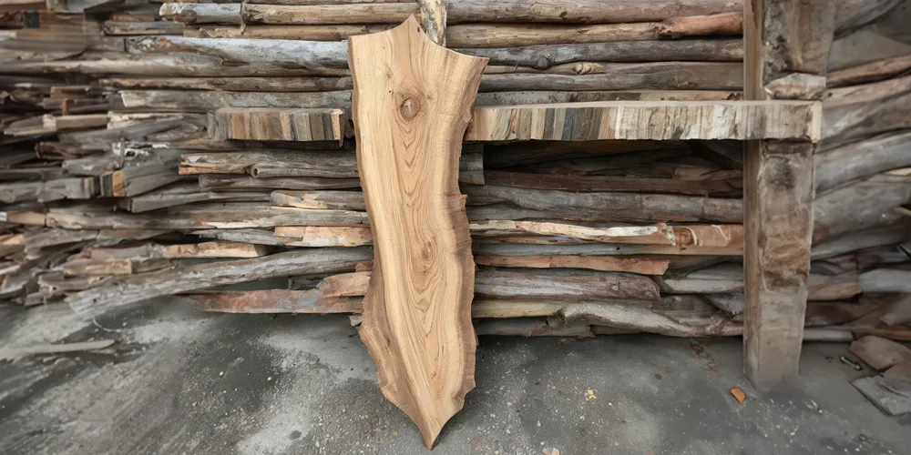 what is live edge wood